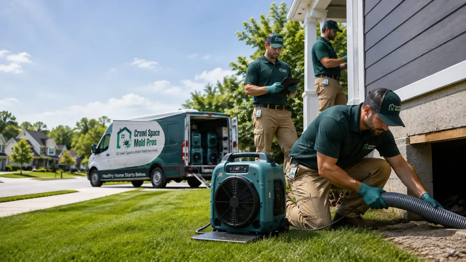Crawl Space Mold Removal in Artesia, CA